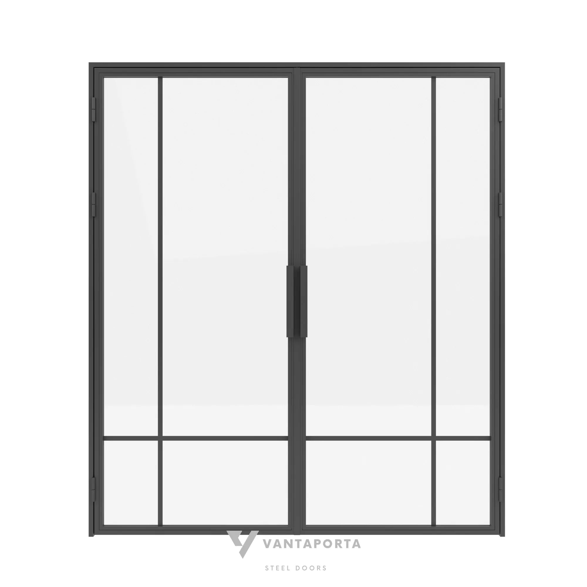 PORTA 9 - double hinged steel doors