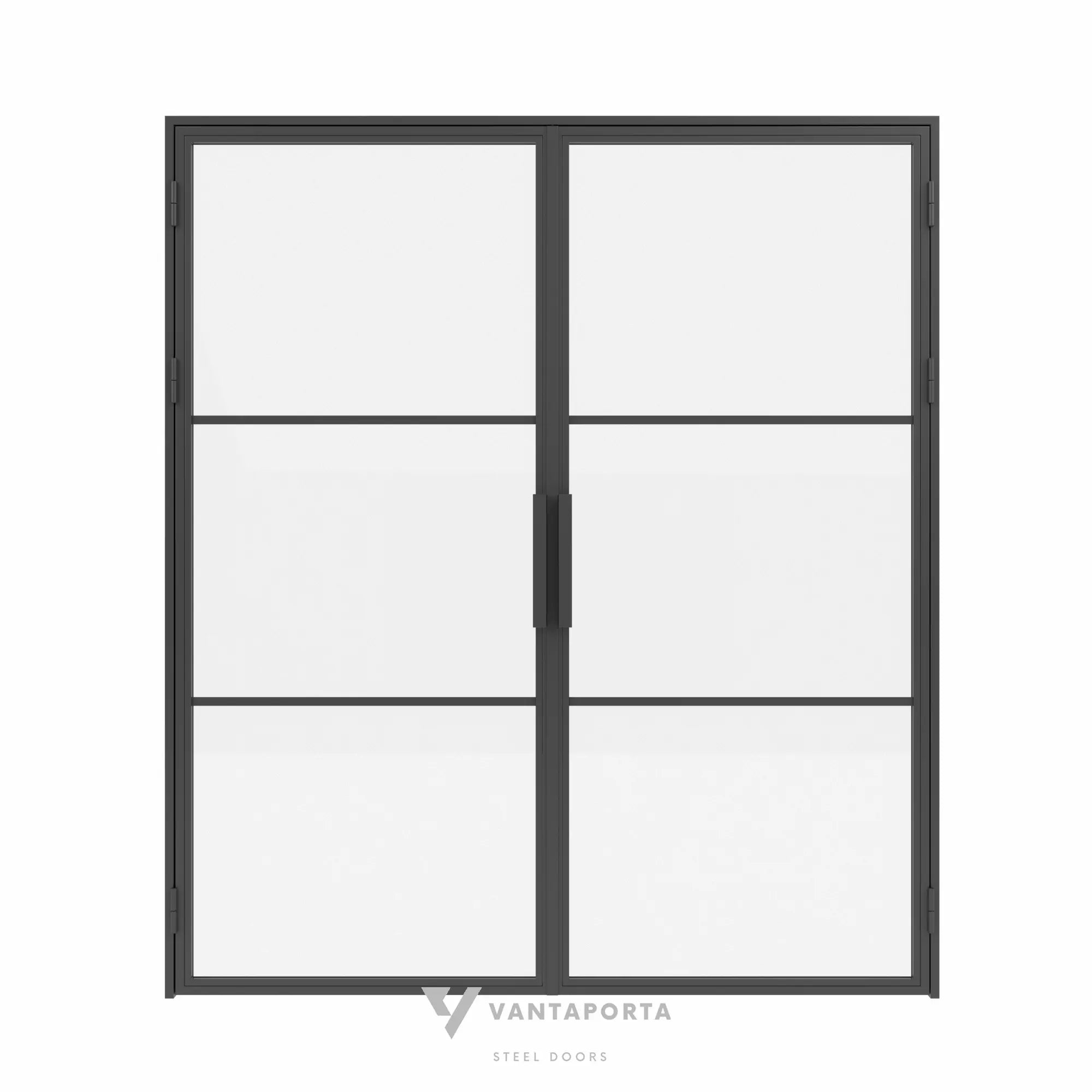 PORTA 2 - double hinged steel doors